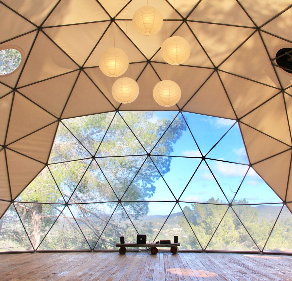 Yoga dome Ibiza retreat